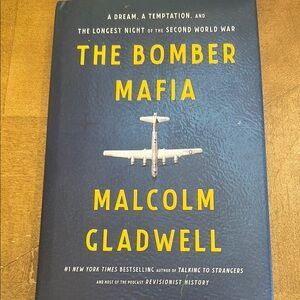 The Bomber Mafia by Malcolm Gladwell - Blue Hardcover